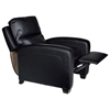 Brice Contemporary Recliner Chair - Royal Black Leather - OHF-738-10ROYBLK