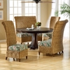 Bayside Dining Chair - Roll Back, Cushion, Abaca Weave - PAD-BYS12