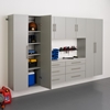 HangUps 30 Inch Upper Storage Cabinet - Light Gray - PRE-GSUW-0707-1