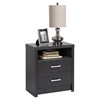 District Tall 2-Drawer Nightstand - Washed Black - PRE-HDNH-0529-1