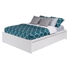 Calla Queen Platform Bed - Pure White - PRE-WBPQ-0500-2K