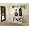 60 Inch Wide Hanging Entryway Shelf - White - PRE-WEC-6016
