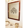 Hanging Mirror - Copper Bronze Finished Frame, Beveled Glass - RAY-R020
