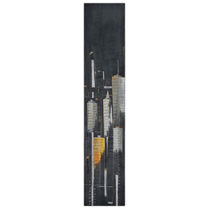 Midnight City II Oil Painting - Gallery-Wrapped, Tall Canvas 