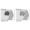 Small Document Holder - Magnetic Inserts, Hooks - LD-SML-DH