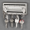 9-Hook Key Rack - Magnetic Inserts, Key Rings - LD-KEY-RACK