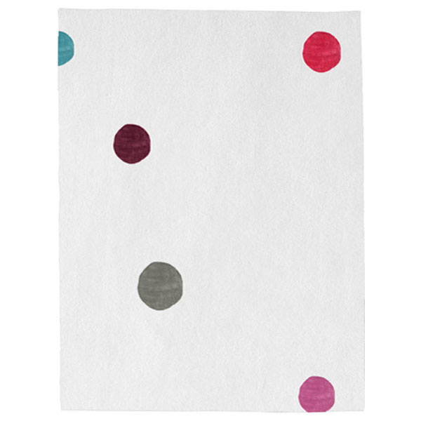 Santa Clara Dots - White & mixed colors 1 Rug 