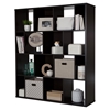 Reveal 16 Cubes Shelving Unit - Chocolate - SS-10004
