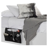 Storit Canvas Bedside Storage Caddy - Black - SS-100042