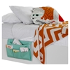 Storit Canvas Bedside Storage Caddy - Turquoise - SS-100044