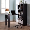 Annexe Work Table and Storage Unit Combo - Clear Office Chair, Pure Black - SS-100078