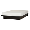 Step One Platform Bed - Mattress, Pure Black - SS-10015-BR