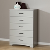 Step One Chest - 5 Drawers, Soft Gray - SS-10106