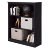 Morgan 3 Shelves Bookcase - Black Oak - SS-10140