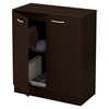 Axess Storage Cabinet - 2 Doors, Chocolate - SS-10182