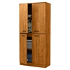 Axess Armoire - 4 Doors, Country Pine - SS-10187