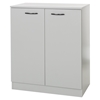 Axess Storage Cabinet - 2 Doors, Soft Gray - SS-10194