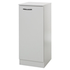 Axess Narrow Storage Cabinet - Soft Gray - SS-10195
