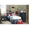 Ulysses Twin Mates Bedroom Set - 3 Drawers, Blueberry - SS-1036-T