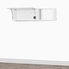 Interface Wall Mounted Storage Unit - Pure White - SS-10378