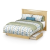 Step One Natural Maple Bedroom Set with Storage Bed - SS-3013-5PC