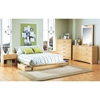 Step One Natural Maple Bedroom Set with Storage Bed - SS-3013-5PC
