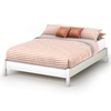 Step One Platform Bed in White - SS-3050
