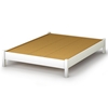 Step One Platform Bed in White - SS-3050
