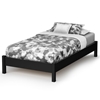 Libra Twin Platform Bed in Black - SS-3070205