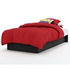 Libra Low Profile Twin Platform Bed in Black - SS-3070235