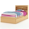 Step One Twin Bookcase Bed in Natural Maple - SS-3113212-3113098