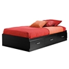 Cosmos Modern Twin Mate's Bed - SS-3127080
