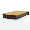 Libra Low Profile Platform Bed in Chocolate - SS-3159235