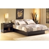 Step One Low Profile Platform Bed in Chocolate - SS-31592