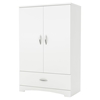 Step One Armoire - 2 Doors, Pure White - SS-3160037