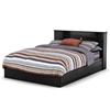 Vito Black Queen Bedroom Set with Bookcase Bed - SS-3170-4PC