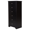 Vito 6 Drawers Chest - Pure Black - SS-3170066