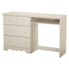 Summer Breeze Desk - 3 Drawers, White Wash - SS-3210070