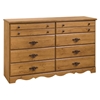 Prairie Country Style Dresser with 8 Drawers - SS-3232011