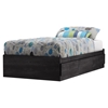 Fynn Twin Mates Bed - 3 Drawers, Gray Oak - SS-3237212