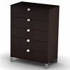 Cacao Modern 5-Drawer Chest - SS-3259035