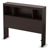Cacao Twin Bookcase Headboard in Chocolate - SS-3259098