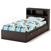 Cacao Youth Bedroom Set with Twin Mate's Bed - SS-3259-4PC-KIDS
