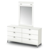 Sparkling 4 Piece Bedroom Set in White - SS-3260-4PC