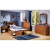 Logik Sunny Pine Twin Mate's Bed with 2 Drawers - SS-3342213
