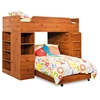 Logik Twin Loft Bedroom Set in Sunny Pine - SS-3342A4
