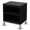 Flexible Black Oak 2-Shelf Nightstand - SS-3347059