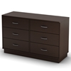Logik Contemporary Dresser in Chocolate - SS-3359027