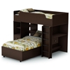 Logik Twin Loft Bedroom Set in Chocolate - SS-3359A4