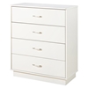 Logik White Chest with 4 Drawers - SS-3360034